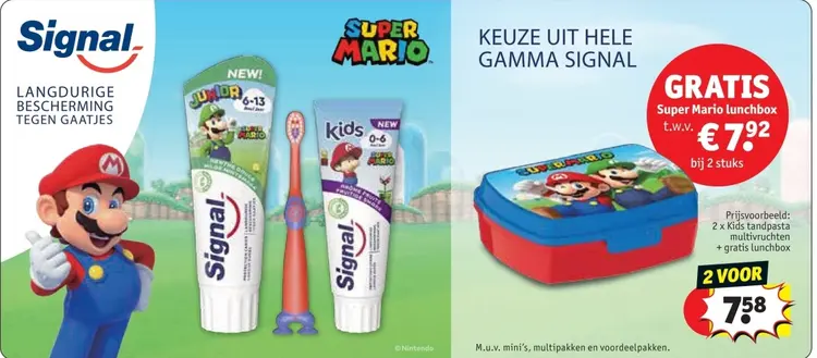 Promotie: Signal Kids tandpasta multivruchten