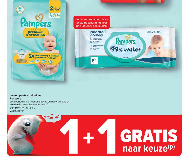 Promotie: Luiers, pants en doekjes