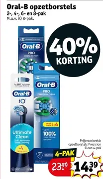 Aanbieding: Oral-B opzetborstels