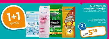 Aanbieding: Alle merken wegwerpmesjes
