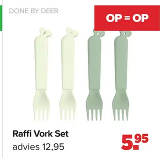 Aanbieding: Raffi Vork Set