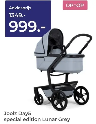 Aanbieding: Joolz Day5 special edition Lunar Grey