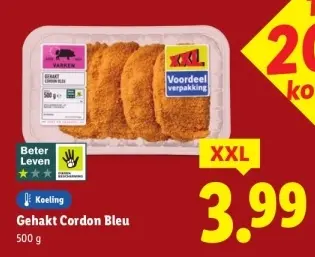 Aanbieding: Gehakt Cordon Bleu