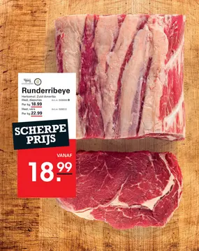 Aanbieding: Runderribeye