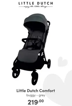 Aanbieding: Little Dutch Comfort Buggy Grey