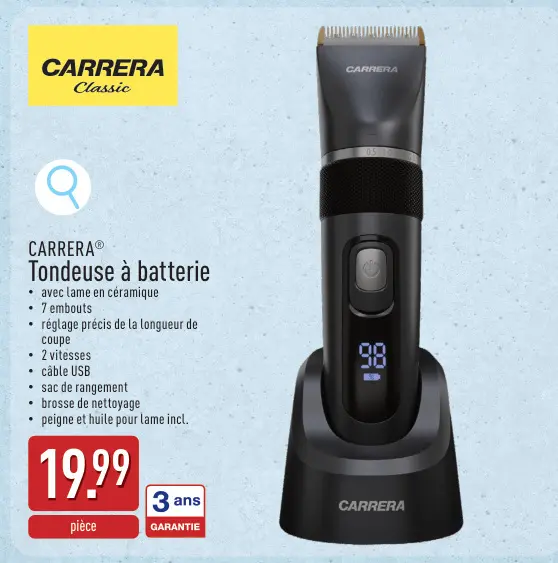 Offre: Tondeuse à batterie