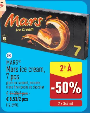 Offre: Snickers ice cream