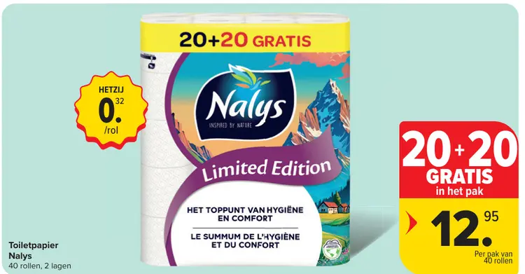 Promotie: Toiletpapier