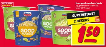 Aanbieding: Good noodles of pasta