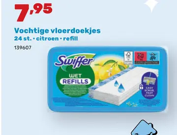 Aanbieding: Vochtige vloerdoekjes