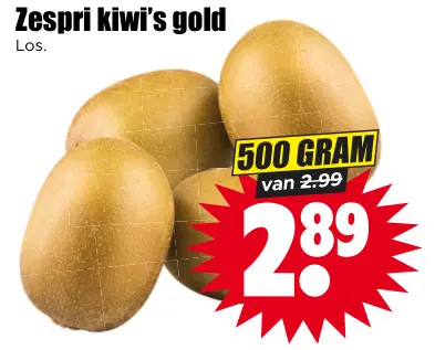 Aanbieding: Kiwi's gold