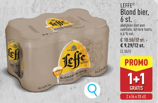 Promotie: Blond bier