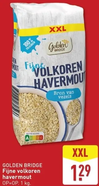 Aanbieding: Fijne volkoren havermout