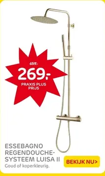 Aanbieding: ESSEBAGNO REGENDOUCHE-SYSTEEM LUISA II