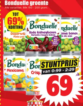 Aanbieding: Bonduelle groente