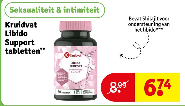 Aanbieding: Libido Support tabletten