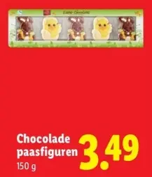 Aanbieding: Chocolade paasfiguren