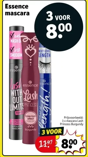 Promotie: Essence mascara
