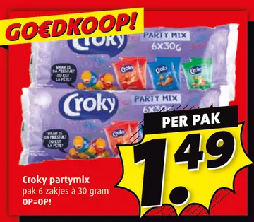 Aanbieding: Croky partymix