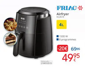 Offre: Airfryer HL3515