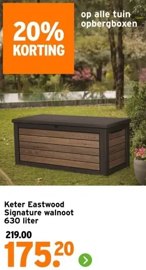 Aanbieding: Eastwood Signature walnoot