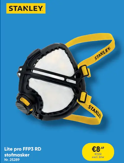 Promotie: Lite pro FFP3 RD stofmasker
