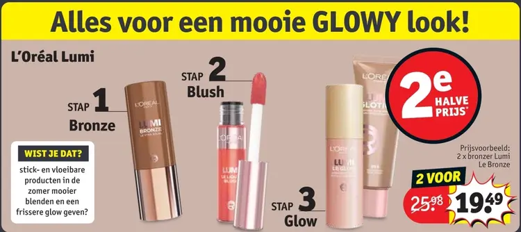 Promotie: L'Oréal Lumi