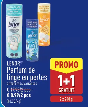 Offre: Parfum de linge en perles