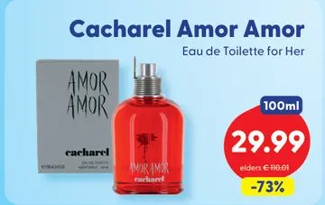 Aanbieding: Cacharel Amor Amor