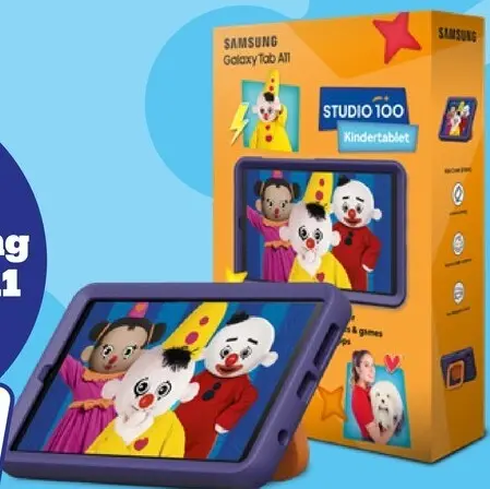 Promotie: Galaxy Tab A11-tablet met hoes