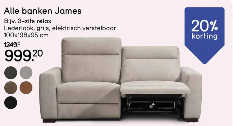 Aanbieding: Alle banken James