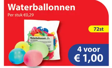 Aanbieding: Waterballonnen