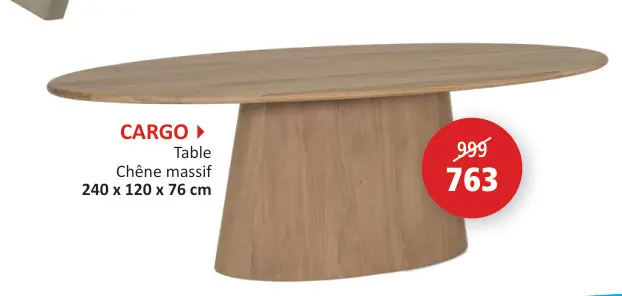 Offre: Table