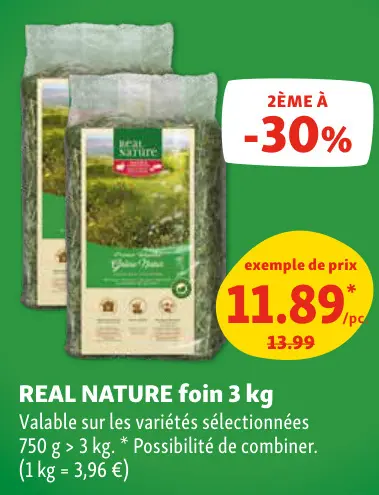Offre: Foin 3 kg