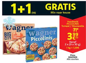Aanbieding: Pizza Wagner