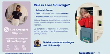 Aanbieding: Smoby speelhuis Sweety Corner