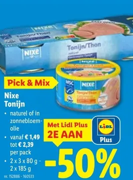 Aanbieding: Nixe Tonijn