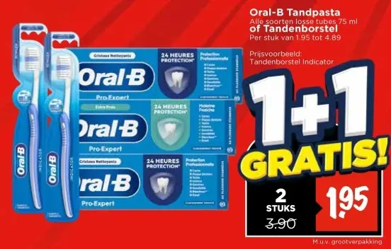 Oral-B Tandpasta of Tandenborstel