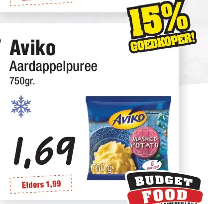 Aanbieding: Aardappelpuree