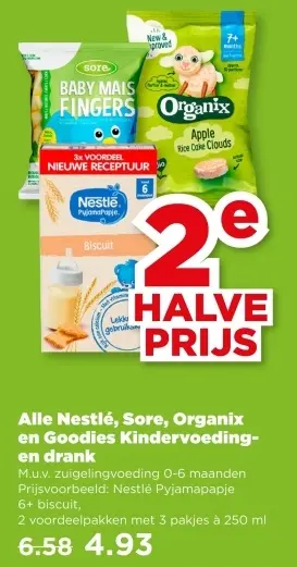 Aanbieding: Kindervoeding- en drank