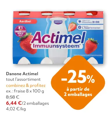 Offre: Actimel
