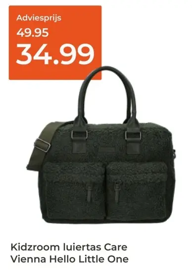 Aanbieding: luiertas Care Vienna Hello Little One