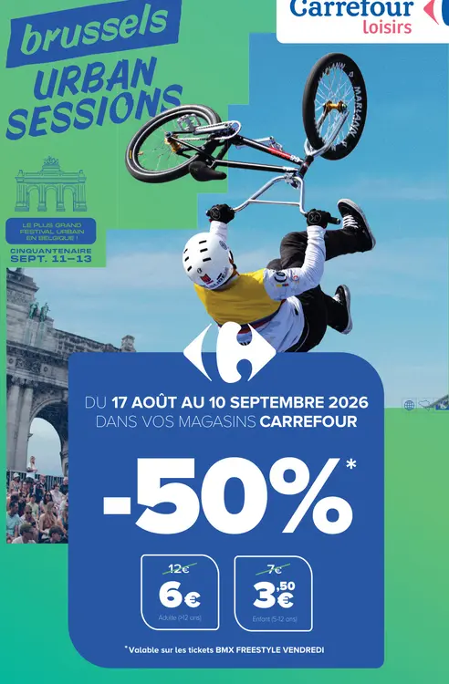 Offre: Tickets BMX FREESTYLE