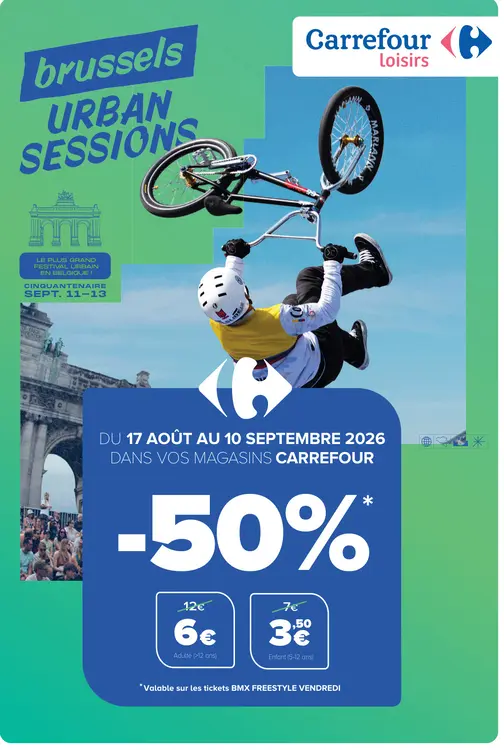 Offre: Tickets BMX FREESTYLE