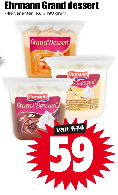 Aanbieding: Grand dessert
