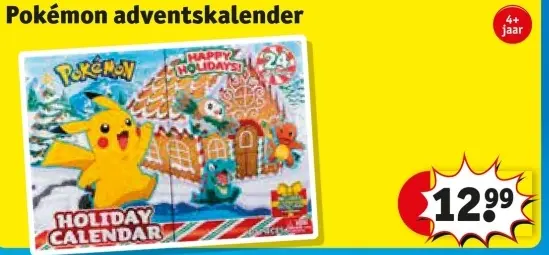 Aanbieding: Pokémon adventskalender