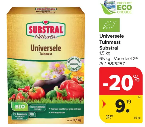 Promotie: Universele Tuinmest
