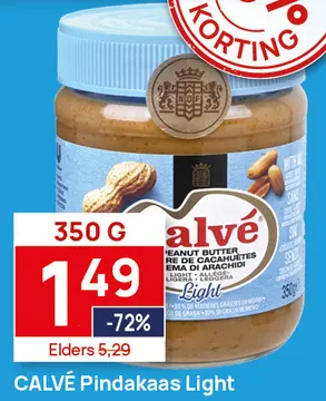 Aanbieding: Pindakaas Light