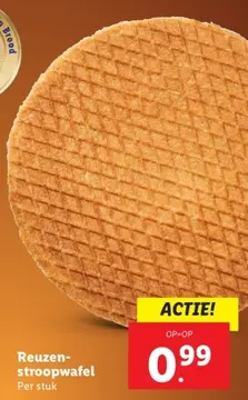Aanbieding: Reuzen-stroopwafel
