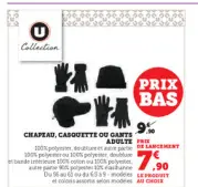 Aanbieding: Chapeau, casquette ou gants